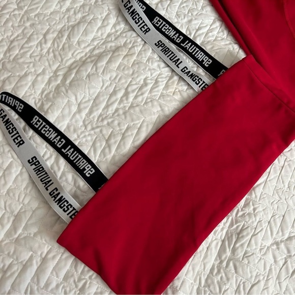 Spiritual gangster skylar crimson legging/bra workout set - Picture 7 of 10